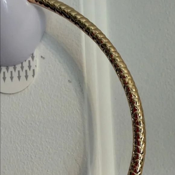 Gold Snake Choker Necklace - Picture 5 of 10